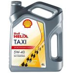 Масло для двигателя Shell helix taxi 5w-40