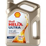 Масло для двигателя Shell helix ultra diesel 5w-40