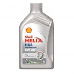 Масло для двигателя Shell helix hx8 professional ag 5w-30