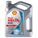 Масло для двигателя Shell helix eco 5w-40