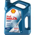 Масло для двигателя Shell helix hx7 diesel 10w-40