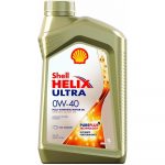 Масло для двигателя Shell helix ultra 0w-40