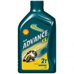 Масло для двигателя Shell advance sx 2